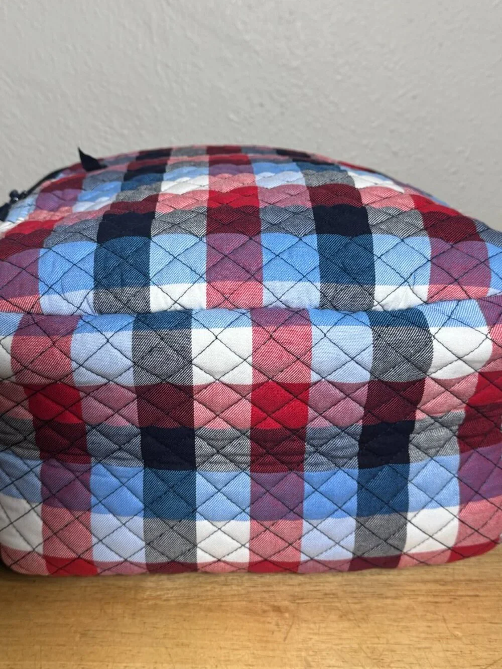 Vera Bradley Campus Backpack in Patriotic Plaid NWT